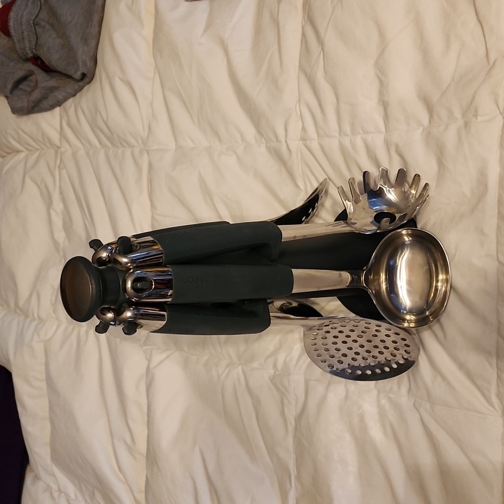 Joseph Joseph Elevate™ Steel Utensils Carousel Set Stainless Steel